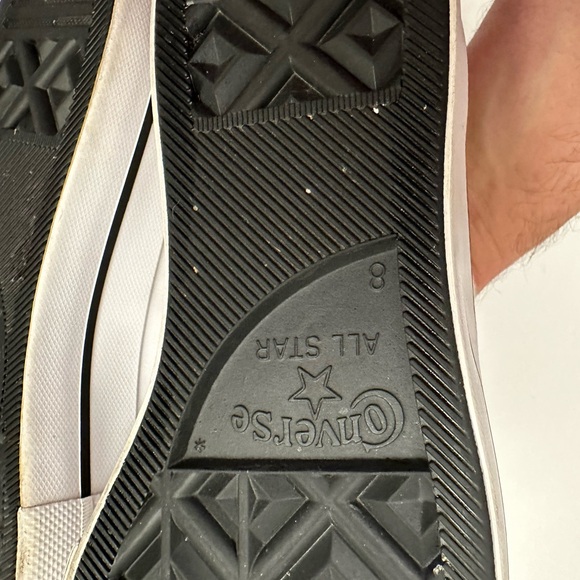 Converse CTAS LIFT PLATFORM OX Gold/Black/White '568630C' Women's Size 10 - Picture 11 of 14